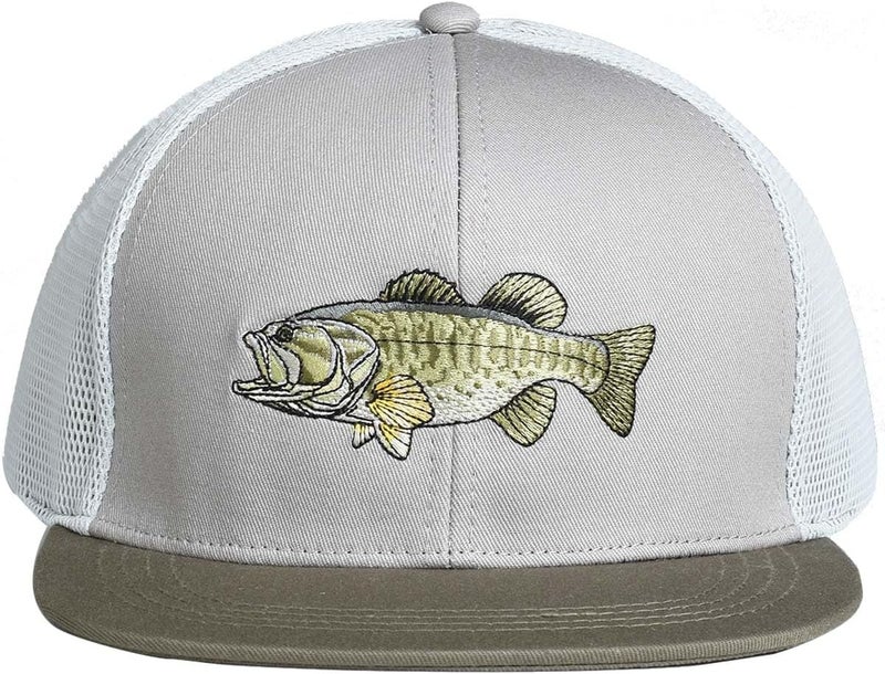 EDTREK Outdoorsman Pro Trucker Breathable Mesh Performance Cap - Flat Brim Snapback Hat - Image 2